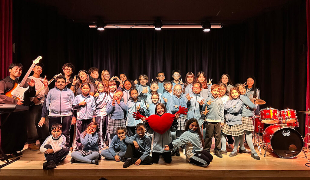 Niños del Coro Santiago de Masarnau.