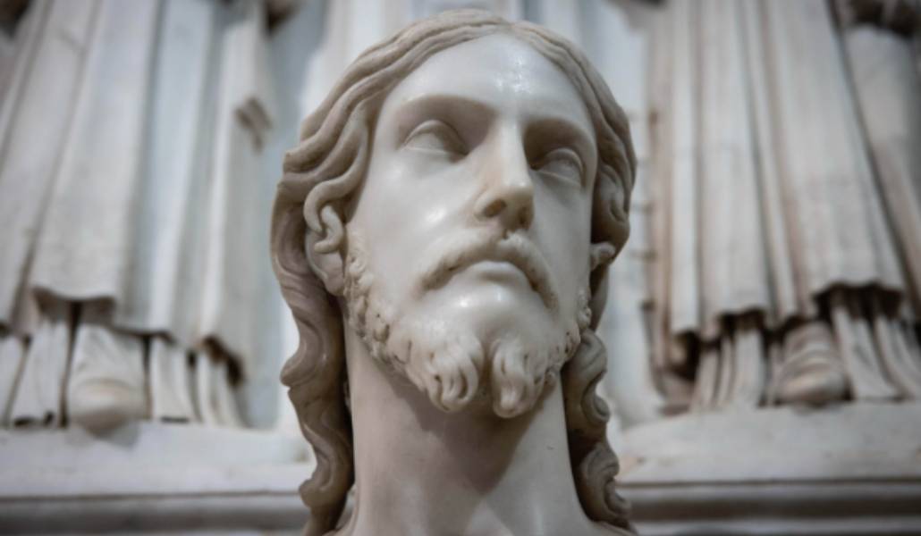 El Cristo de Santa Inés, atribuido ahora a Miguel Ángel. Foto: EFE.