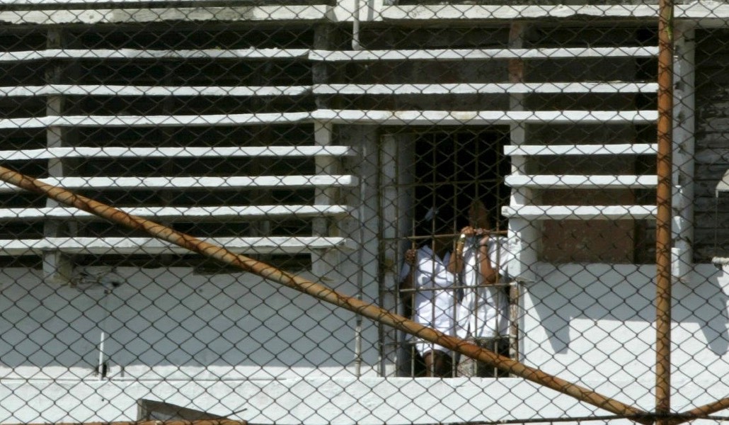 Presos en una cárcel masculina a las afueras de La Habana. Foto: CNS / Reuters / Claudia Daut.