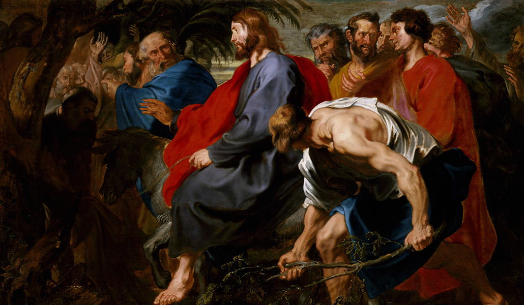'Entrada de Cristo en Jerusalén'. Anton van Dyck. Museo de Arte de Inidianápolis.