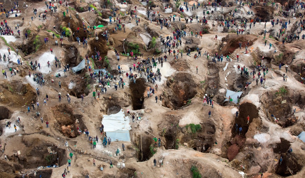 MIna de Rubaya, en R. D. Congo, donde en los últimos dos meses han fallecido cientos de personas. Foto: MONUSCO.
