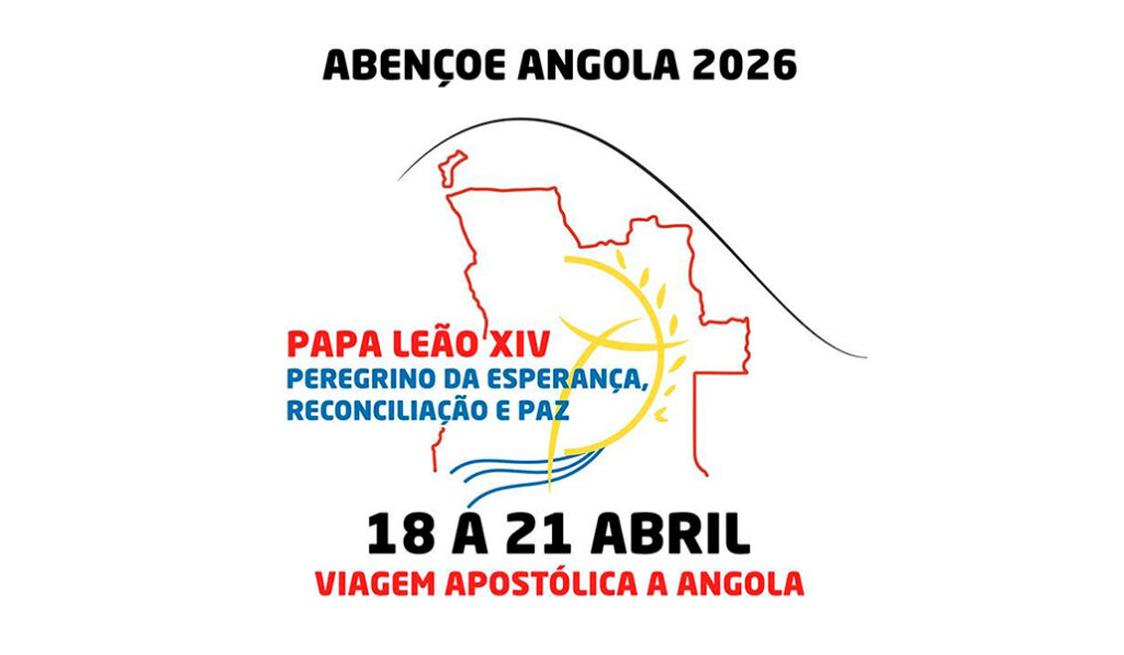 El logo del viaje apostólico a Angola.