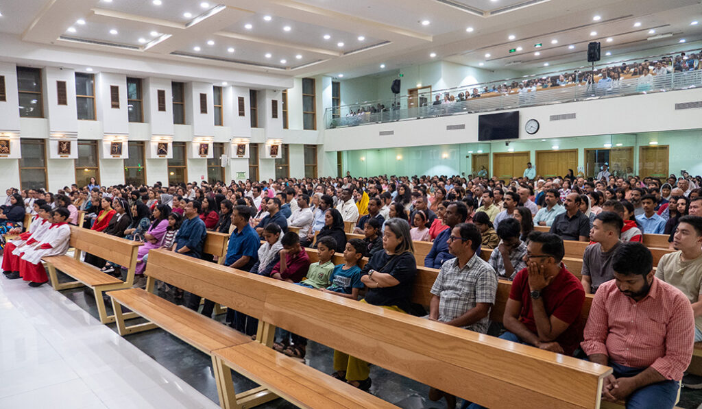 Un momento de la celebración del miércoles. Foto: AVOSA.