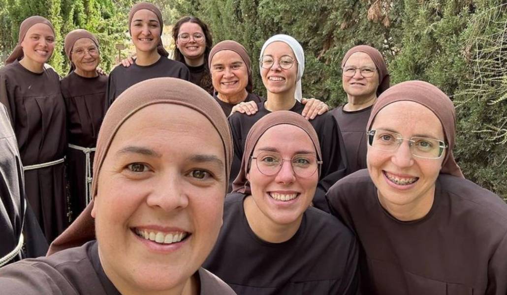 Las Hermanas Pobres de Santa Clara de Algezares en Murcia, también abren sus puertas. Foto: DeClausura.