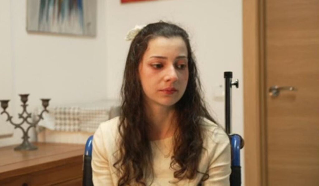 Noelia Castillo en una entrevista poco antes de morir. Foto: AIDA_WEB.