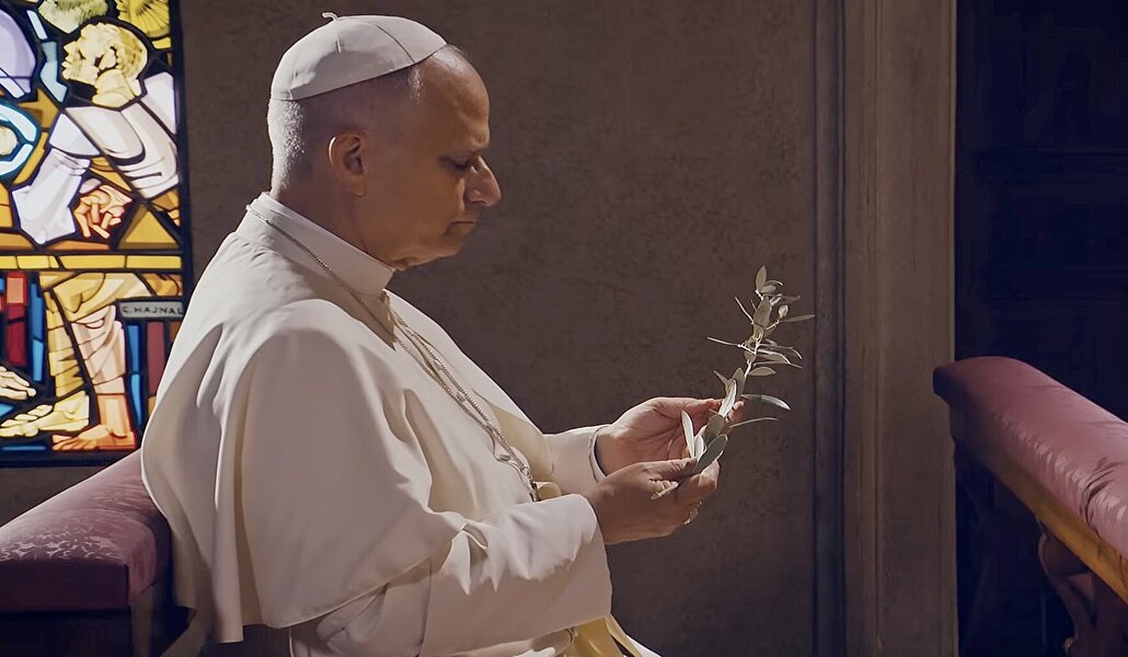 El Papa reza por la escalada de violencia en Oriente Medio. Foto: OSV News screenshot / Pope's Worldwide Prayer Network.