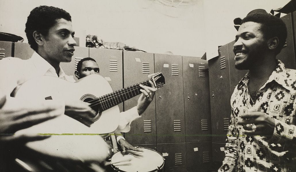 Paulinho da Viola y Martinho da Vila. Archivo Nacional de Brasil.