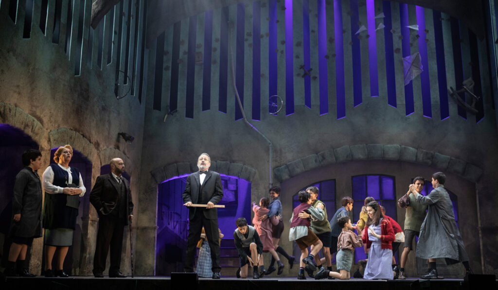 El montaje de 'Los chicos del coro'