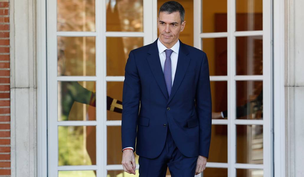 Pedro Sánchez, la semana pasada en la Moncloa. Foto: EFE.