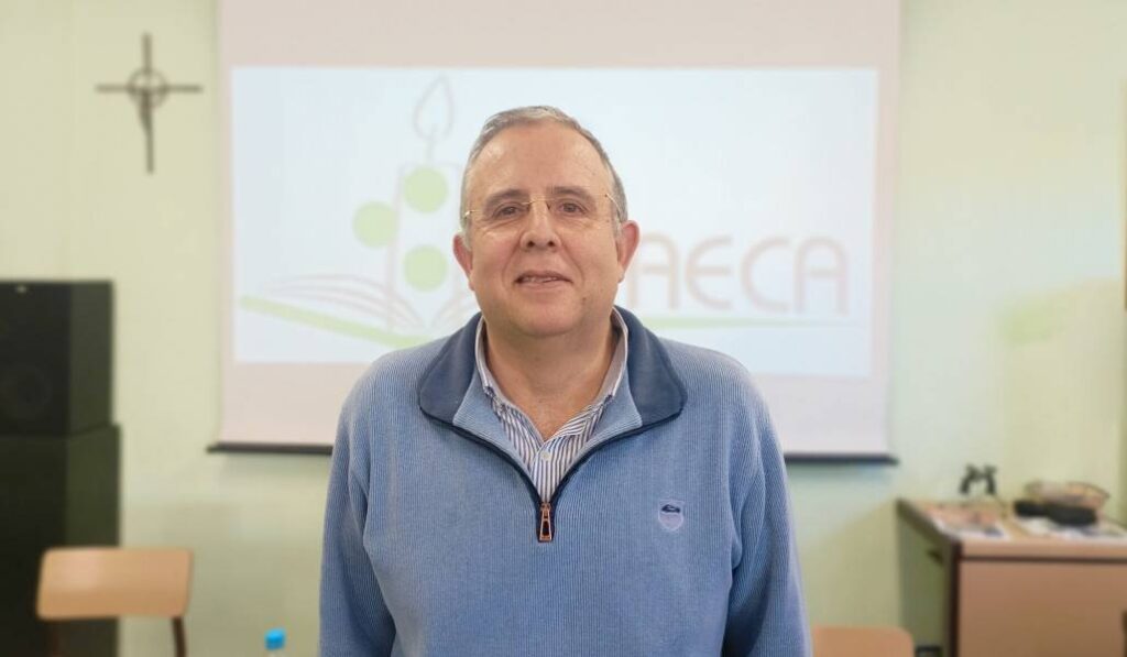El nuevo delegado de Catequesis. Foto: AECA.