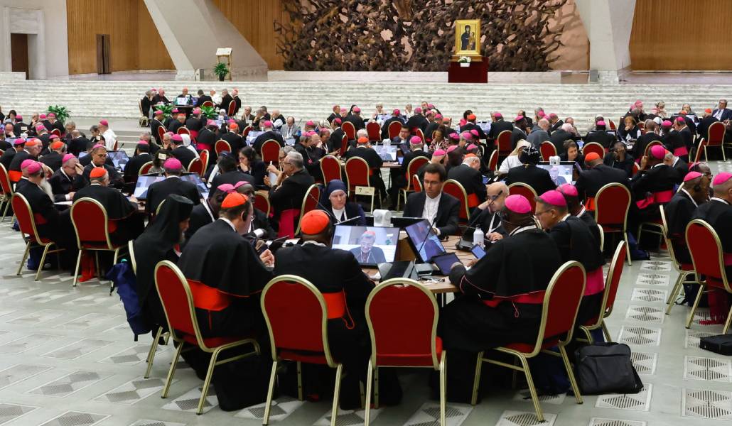 Los participantes en el último Sínodo también reflexionaron sobre la mujer en la Iglesia. Foto: CNS.