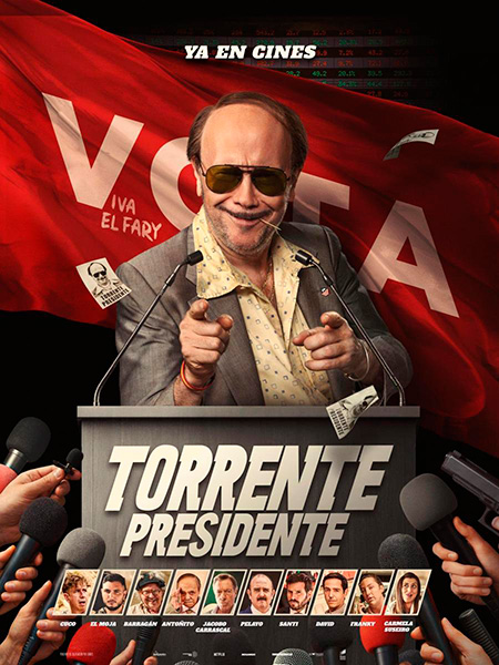 Cartel de 'Torrente presidente'