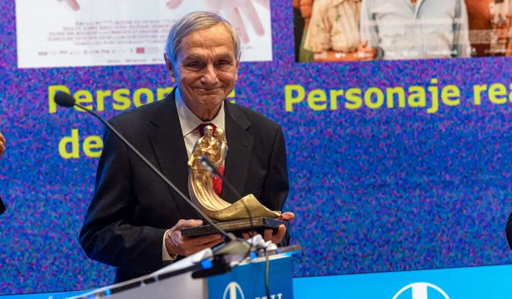 Andrés Garrigó en los Premios Cinemanet 2025.