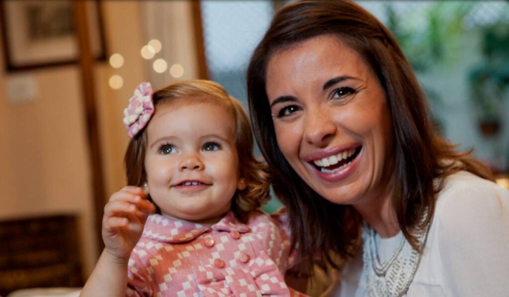 Majo Gimeno, fundadora de mamás en Acción. Foto: peliculaleonas.com.