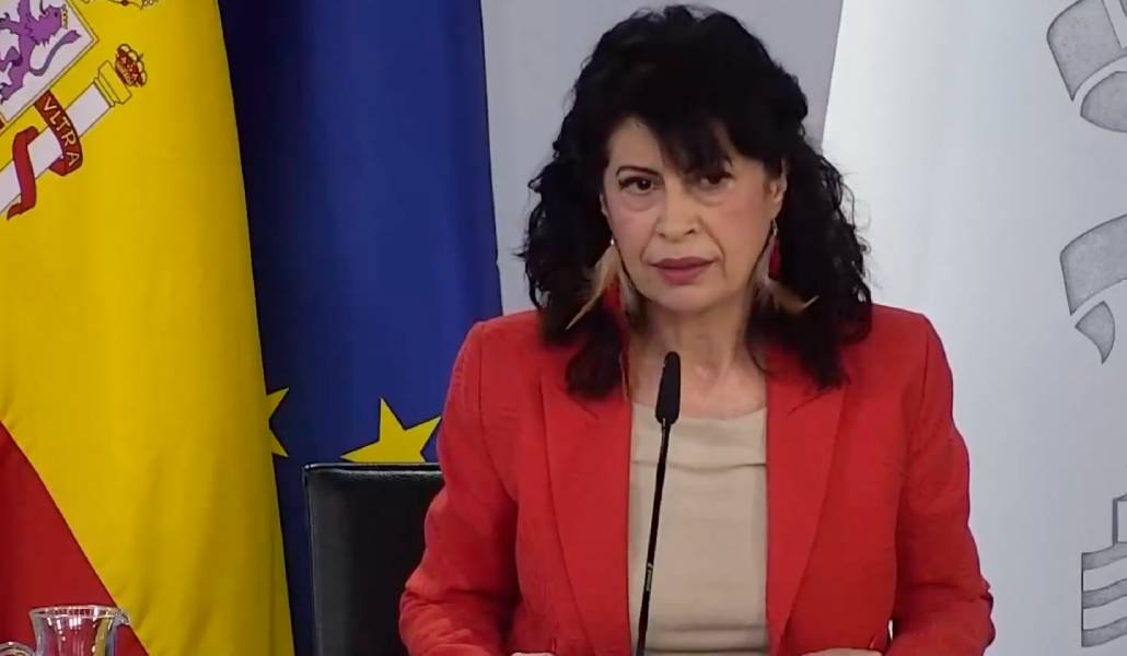 Ana Redondo, ministra de Igualdad, anuncia la iniciativa. Foto: Moncloa.es