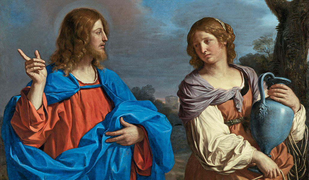 'Jesús y la samaritana en el pozo' (1640). Museo Thyssen-Bornemisza