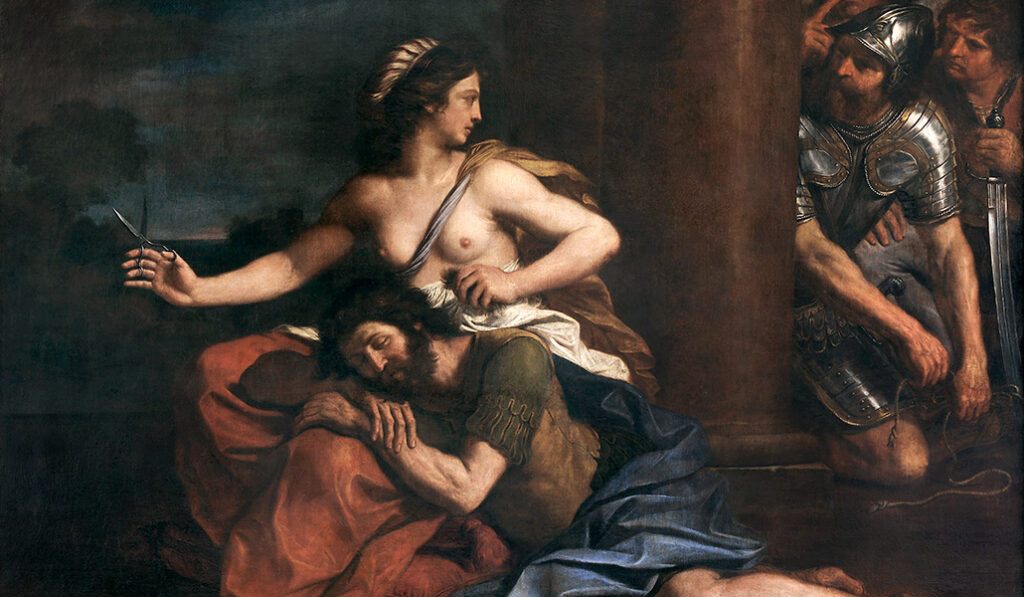 'Sansón y Dalila' (1654). Museo de Estrasburgo.