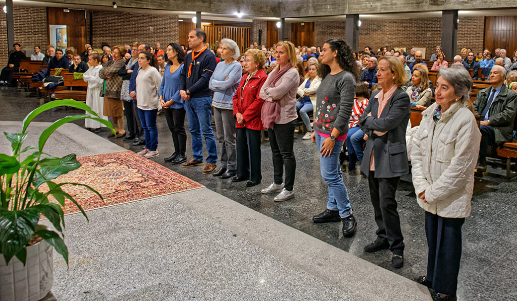 Eucaristía de envío de todas las realidades parroquiales.