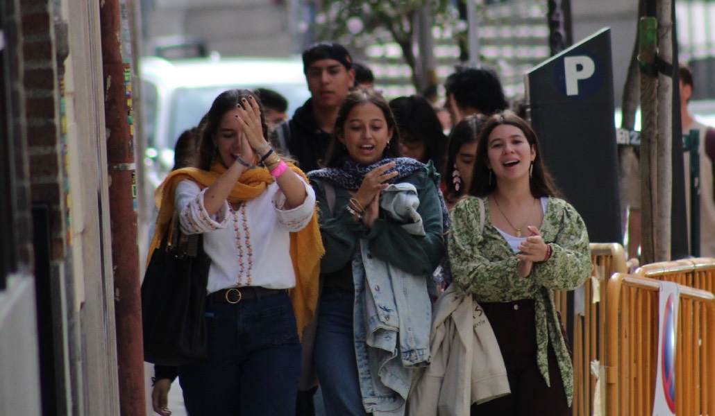 Jóvenes de Madrid durante el WOW Fest. Foto: Archimadrid.
