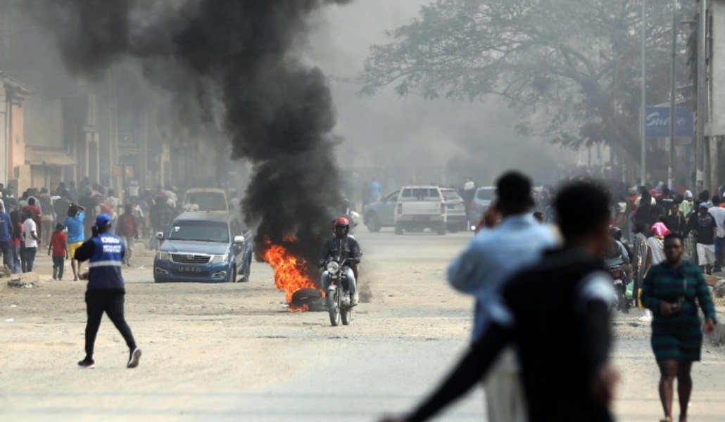 Protesta en Luanda el mes de julio pasado. Foto: ONU.
