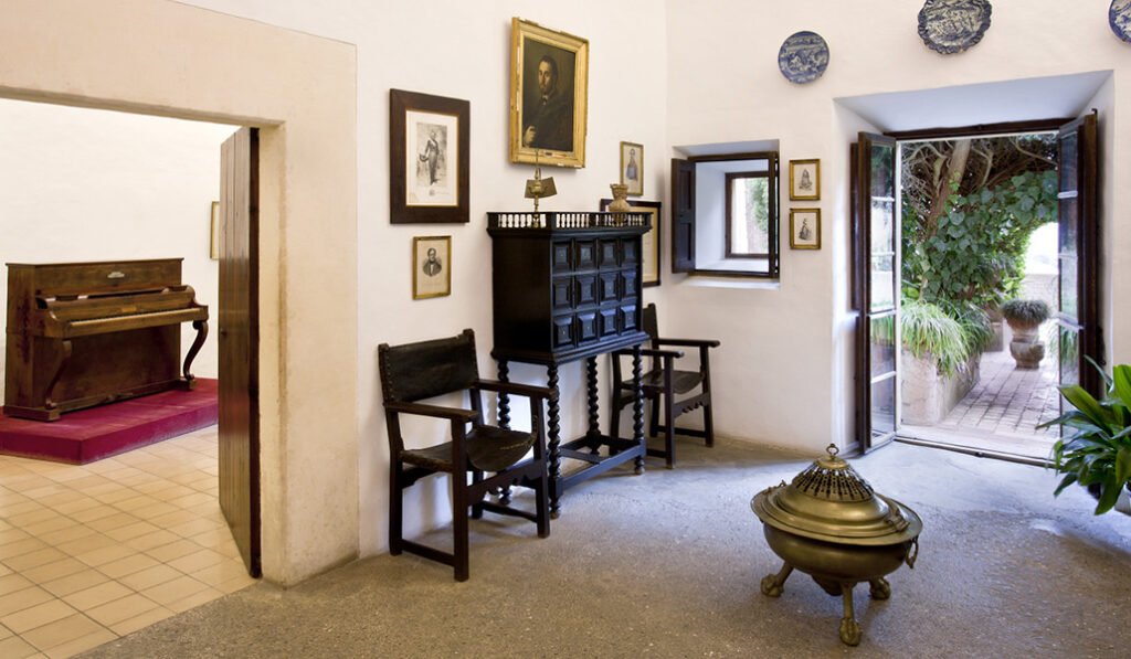 La celda que Frédéric Chopin y George Sand habitaron en el invierno de 1838 a 1839 y sobre la que ella escribió.