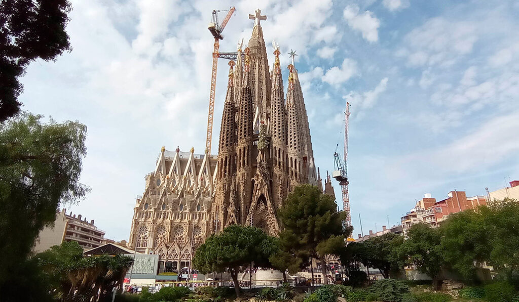 Basílica de la Sagrada Familia.