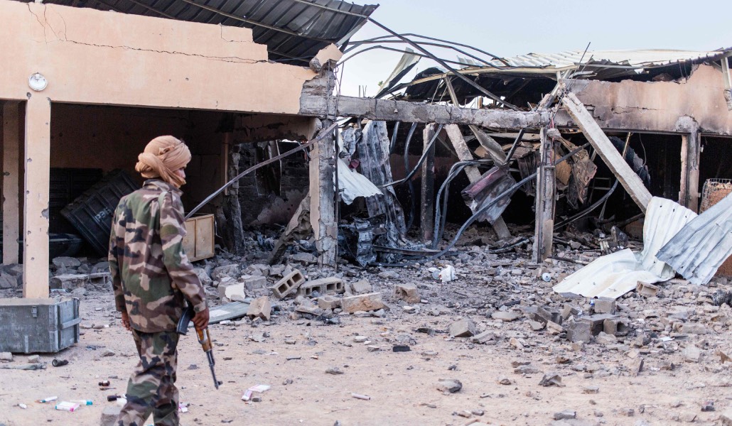 Soldado del FLA en Kidal (Mali) este lunes. Foto: AFP.