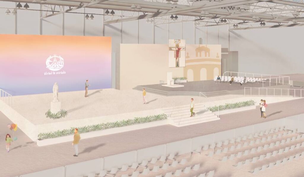 El Papa se despedirá de Madrid en este escenario de IFEMA.