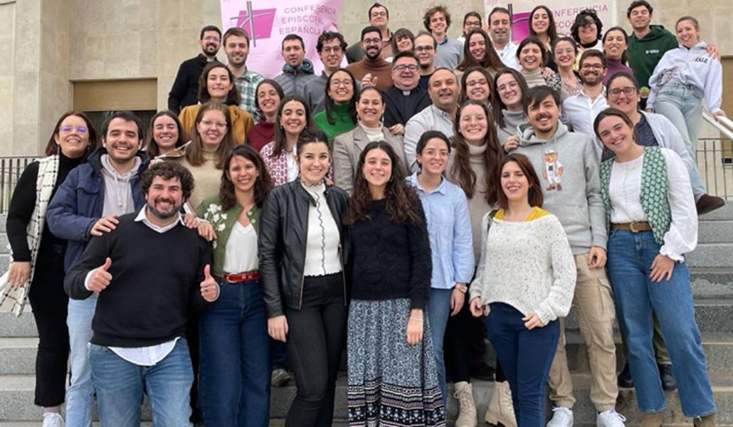 Alguno de los participantes en la asamblea «Los 40». Foto: Pastoral de Juventud.