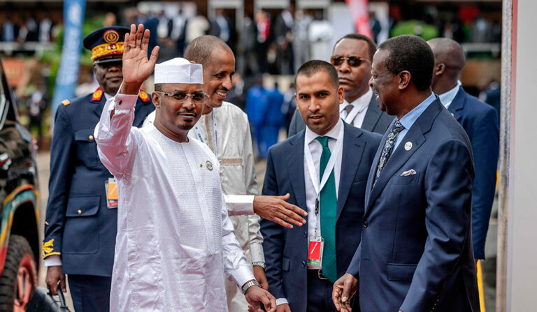 El presidente de Chad no está aislado. En la imagen, la semana pasada en Kenia.