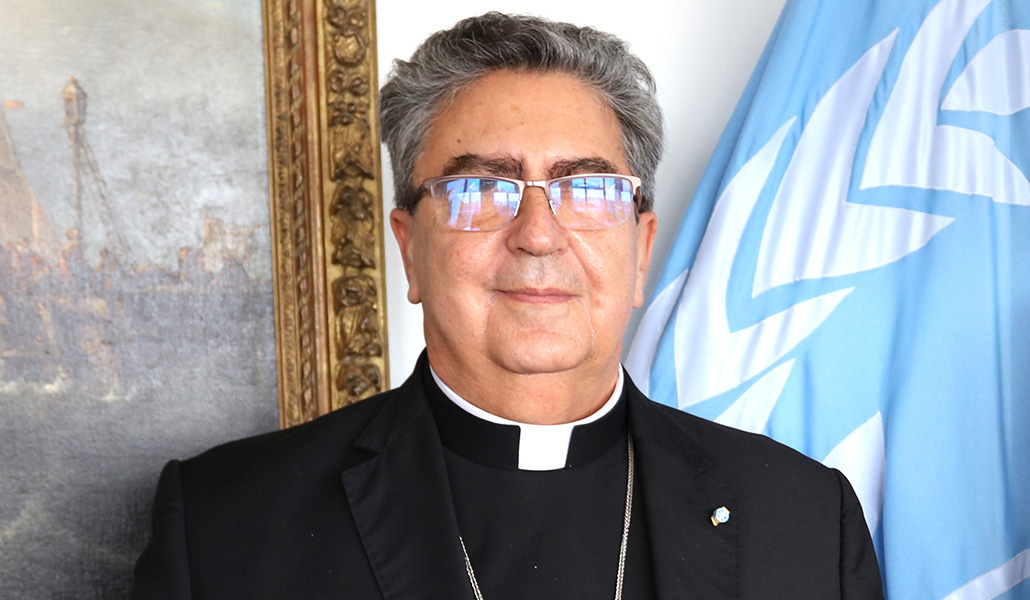El arzobispo Miguel Maury Buendía el23 de julio de 2024.