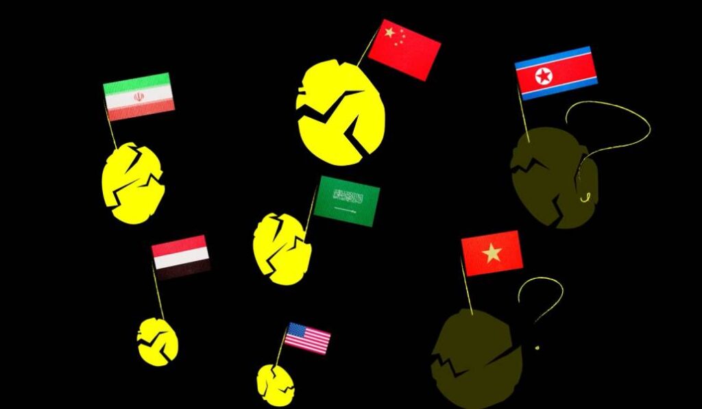 Los países con más sentencias a muerte en el mundo. Fuente: Amnistía Internacional.