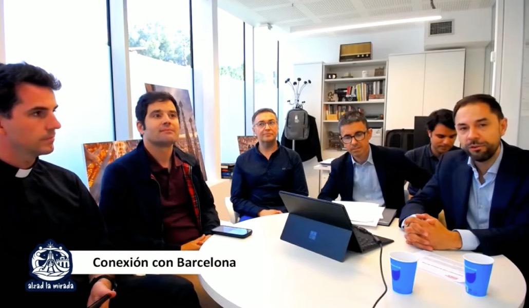 El equipo de Barcelona se ha conectado desde la Ciudad Condal. Foto: CEE.