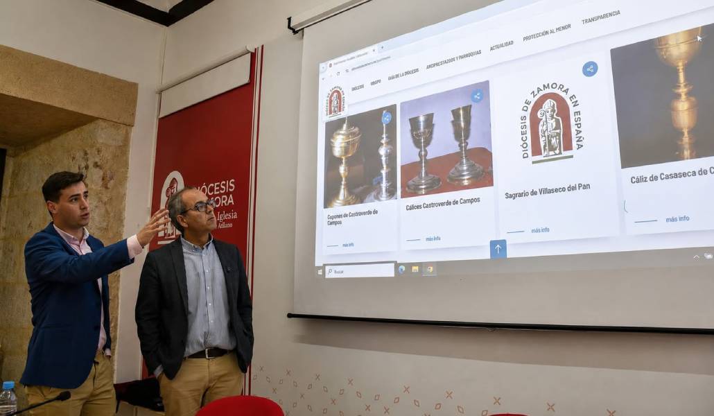 Un momento de la presentación del proyecto. Foto: Diócesis de Zamora.