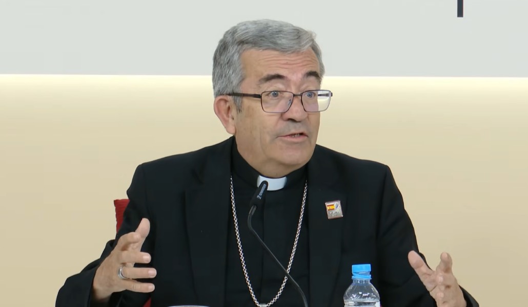 Luis Argüello durante la rueda de prensa. Foto: YouTube CEE.