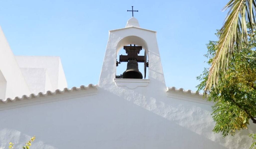 La capilla de Lordes, testigo de la persecución en Ibiza. Foto: Diócesis de Ibiza.