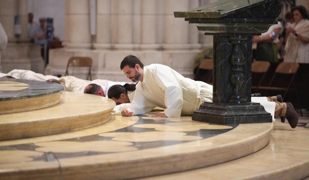 Ordenación de diáconos permanentes en la catedral: Foto: Jorge Ruiz.
