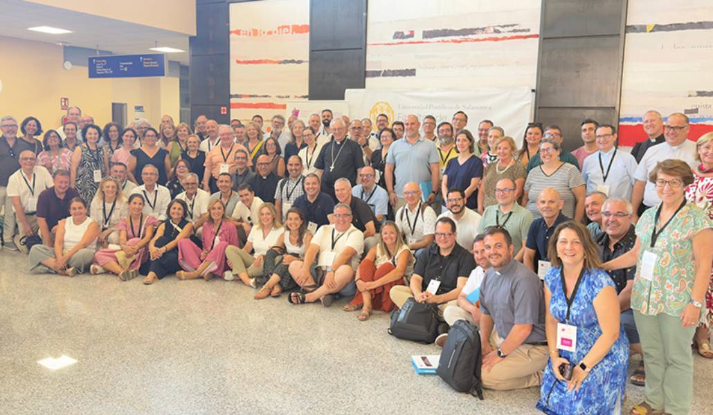 Imagen de grupo de la Escuela de Salamanca. Foto: Conferencia Episcopal.