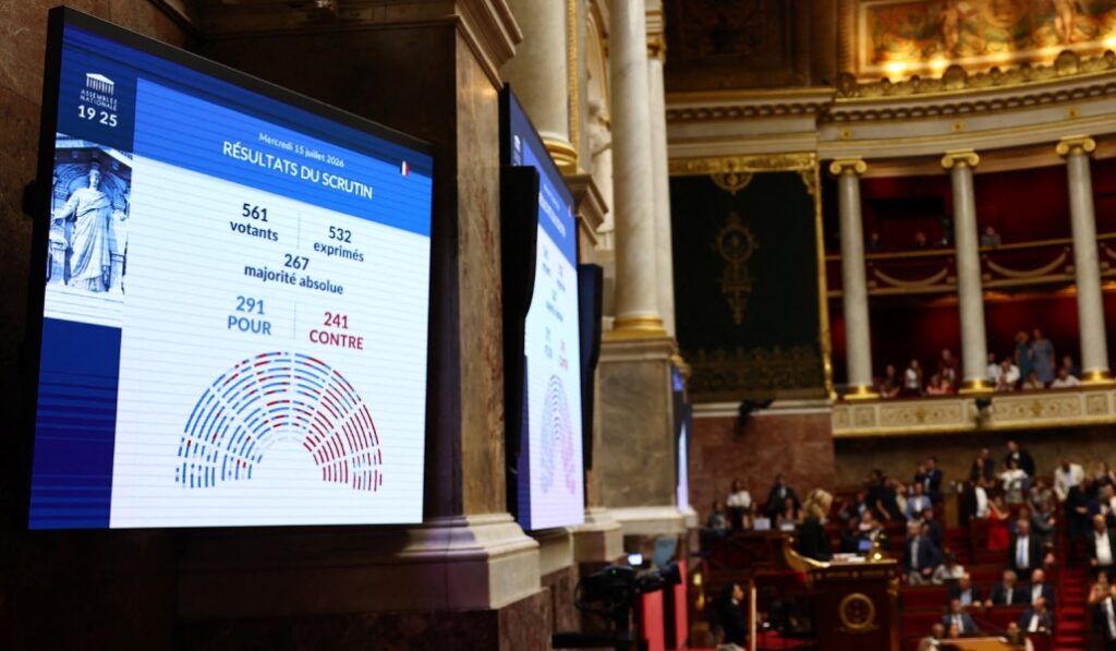 Resultados de la votación. Foto: Reuters / Abdul Saboor.