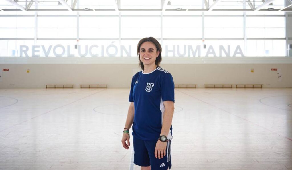 Gema Sáez, profesora del Grado en Ciencias de la Actividad Física y del Deporte de la Universidad Francisco de Vitoria. Foto: UFV.