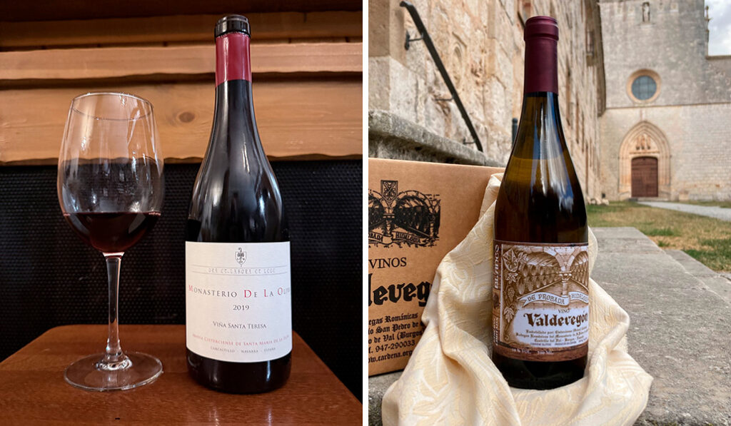 La Oliva y Cardeña son actualmente los dos únicos monasterios de España que elaboran vino de forma comercial.