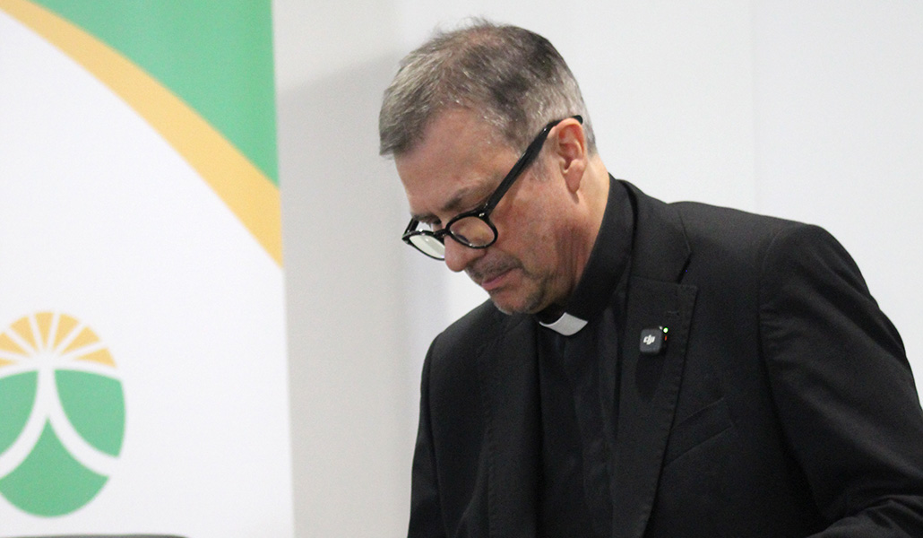 El nuevo secretario desgranó la encíclica 'Magnifica humanitas' en Generación Esperanza.