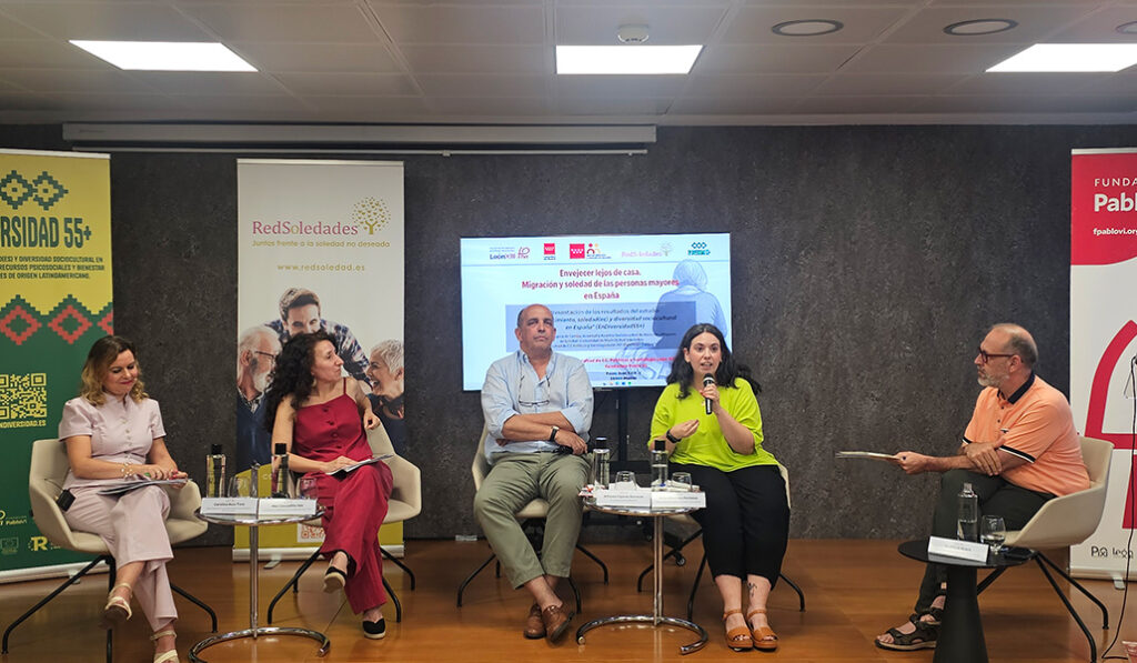 Presentación del informe en la Fundación Pablo VI.