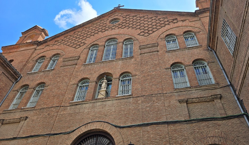 Una de las fachadas del edificio. Foto: Fundación Pablo VI.
