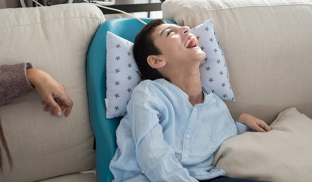 Buena parte de los usuarios del CAPPI son niños con enfermedades neurodegenerativas.