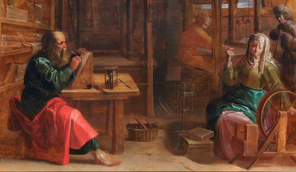 'San Pablo con Áquila y Priscila', del pintor flamenco Jan van de Venne.