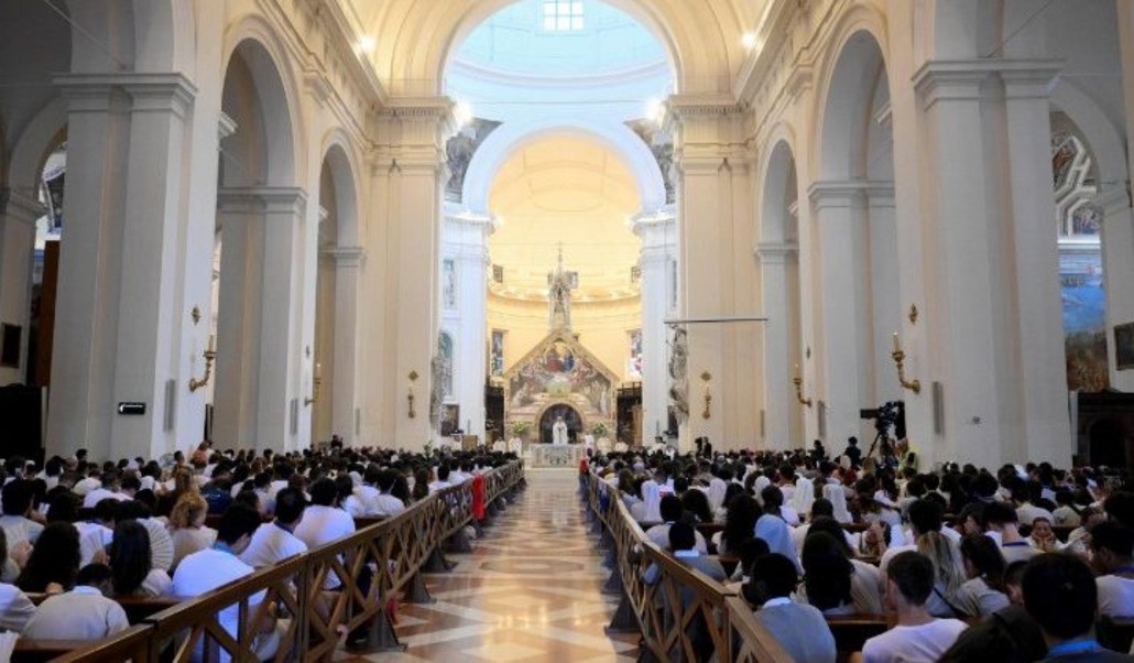 La celebración ha tenido lugar en la basílica de Santa María de los Ángeles. Foto: Vatican Media