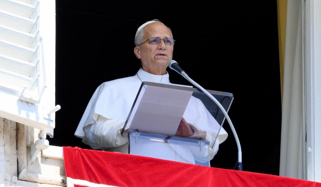León XIV ha recordado también el décimo aniversario del terremoto de Amatrice, en el centro de Italia. Foto: OSV News photo/Mario Tomassetti, Vatican Media via Reuters