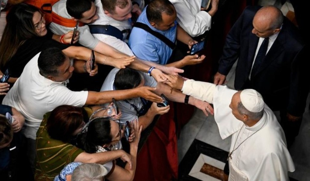 La audiencia general ha tenido lugar en la basílica de San Pedro. Foto: Vatican Media