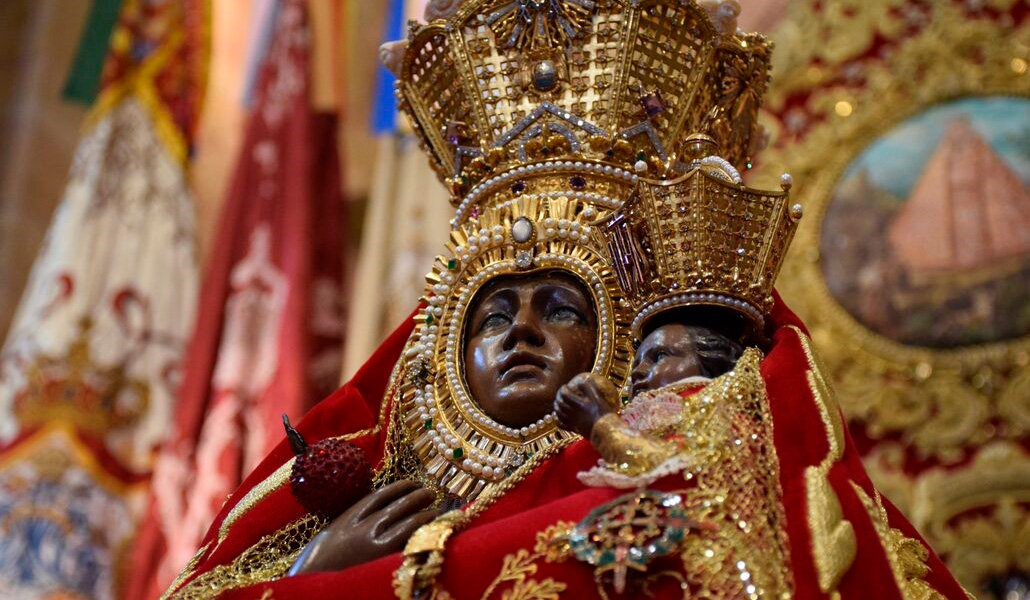 Imagen de la Virgen de la Cabeza.